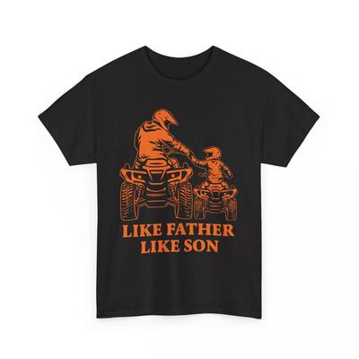 Leben Vater wie Sohn Biker T-Shirt