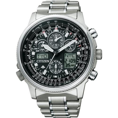 Citizen Promaster Eco-Drive Radio-Controlled Sky Series JetSetter Chronograph PMV65-2271 Men's Watch