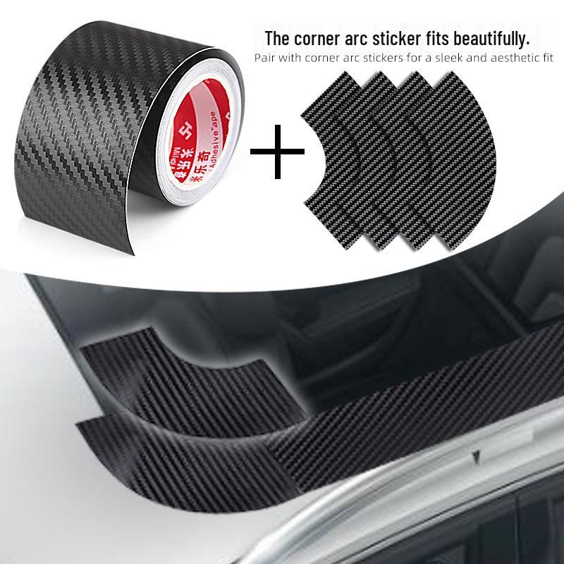 Waterproof Carbon Fiber Adhesive Sealing Strip for Sunroof, Car Glass, Sink, & Stove Edge