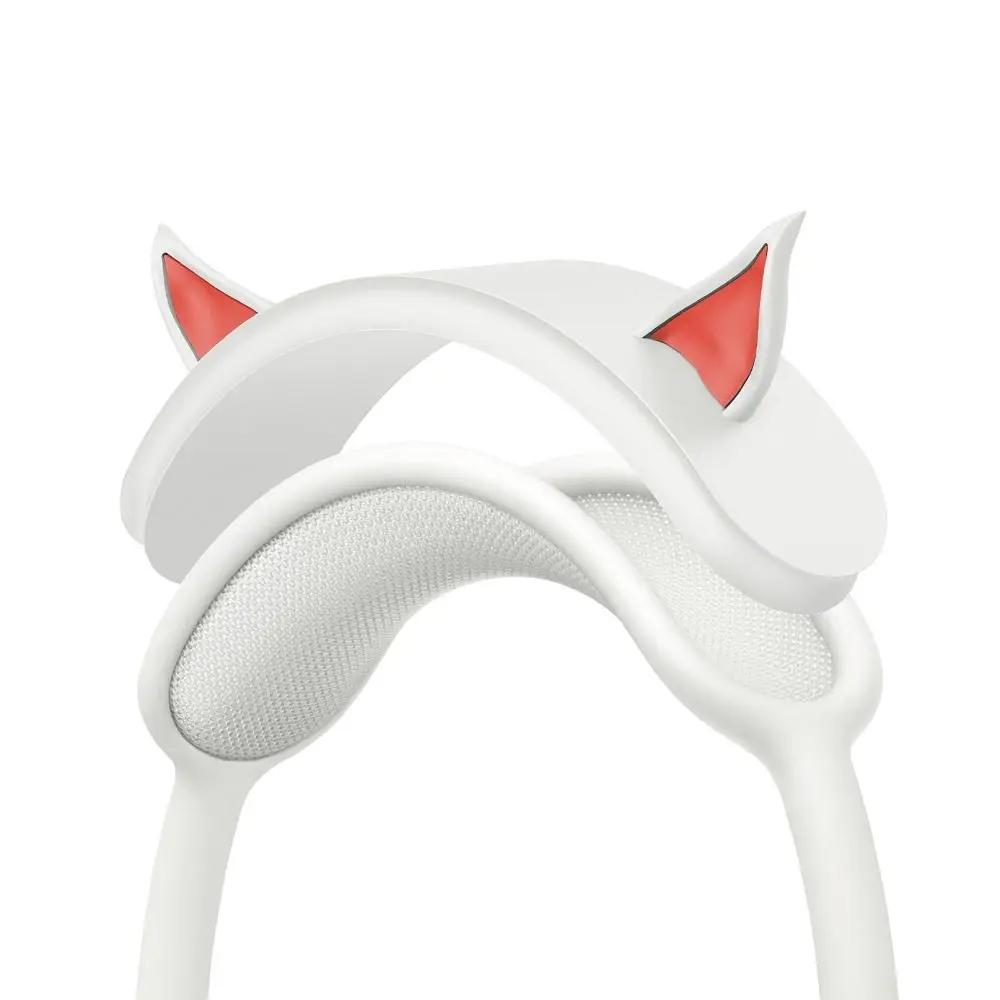 

Soft Silicone Headband Cover Decorative lovely Elf Ear Design Headband Protector Suitable for AirPods Max Headphone Accessories
