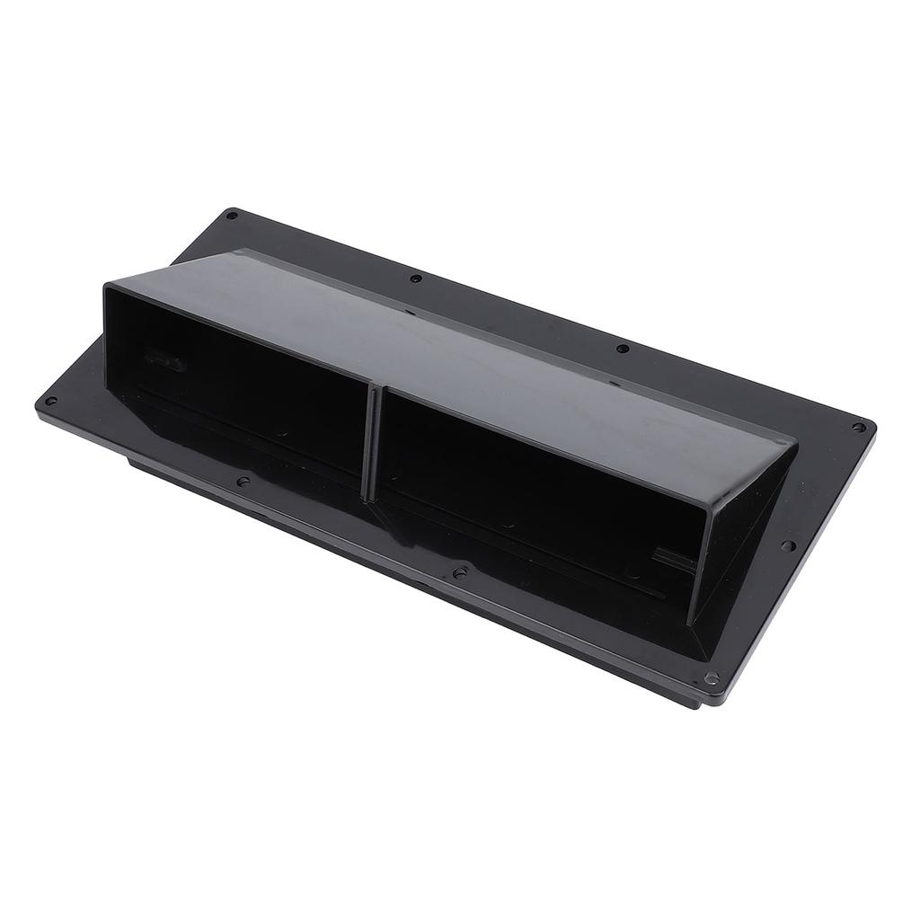 RV Stove Vent Cover Lockable Clips Weather Proof with Screws Range Hood Vent Cover for Trailer Motorhome