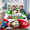 Set lenjerie de pat cu husă de pilotă și fețe de pernă Super M-Marios pentru adulți, băieți, fete, decor cameră, cadou copii, mărime single, dublă, mare