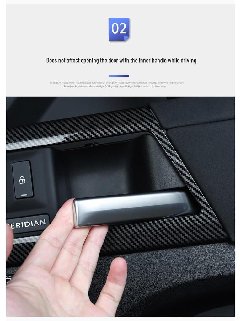 Land Rover New Defender (2020-2025) Interior Door Handle Decor Stickers