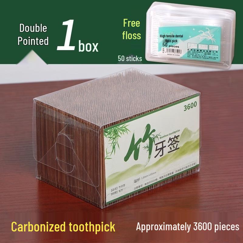 Wuhe Bamboo Toothpick  Floss Combo Packs