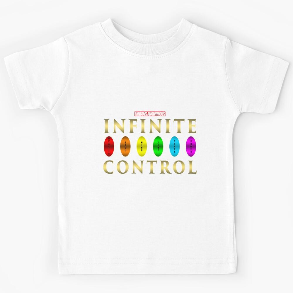 Infinity Stones - Infinite Control Kids T-Shirt 100