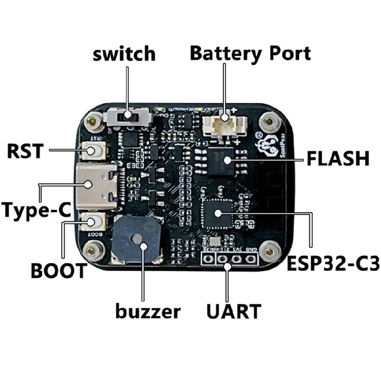 1.69inch LCD Touch Screen Portable Display, ESP32 C3 Integration for Personalizations and Convenience