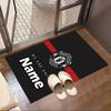 Custom Name Personalized Manchester Football F.C Print Carpet, Versatile Home Decor Rug, for Playroom, Apartment, Balcony, Entryway, Hallway Gift