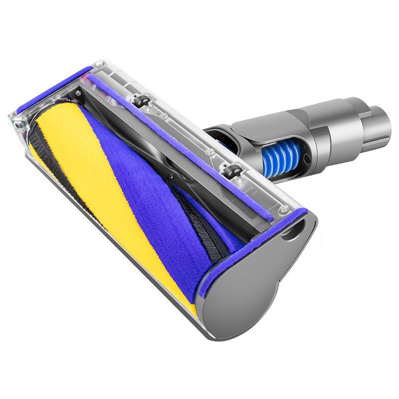 Suitable for Dyson Vacuum Cleaner Floor Brush Electric Brush Head Carpet Brush Soft Roller Brush V7v8v10v11 Suction Head Accessories