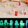 10Pcs Miniatures Snake Glowing In Dark Fairys Garden Decorations Mini Snake Resins Cute Home Decorations