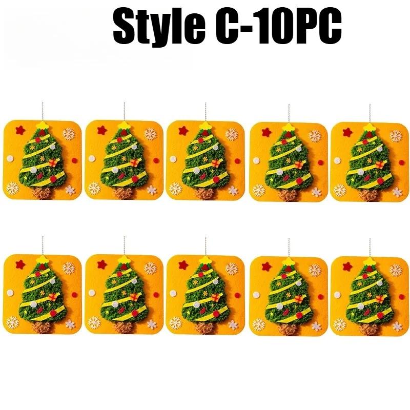 Static Cling Christmas Window Decals White Snowman Tree Design for Glass Door Holiday Home Office Decoration