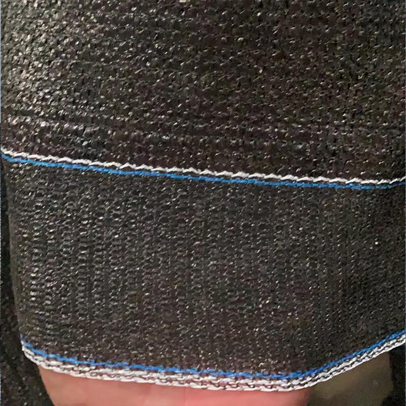 Heavy-Duty 8-Needle Black Sunshade Net