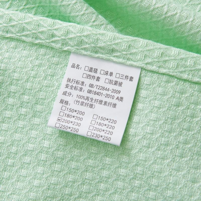 100% Bamboo Fiber Summer Blanket Pure Natural Plant Cooling Quilt Air Condition Comforter Thin Diamond Grid Lightweight Duvet