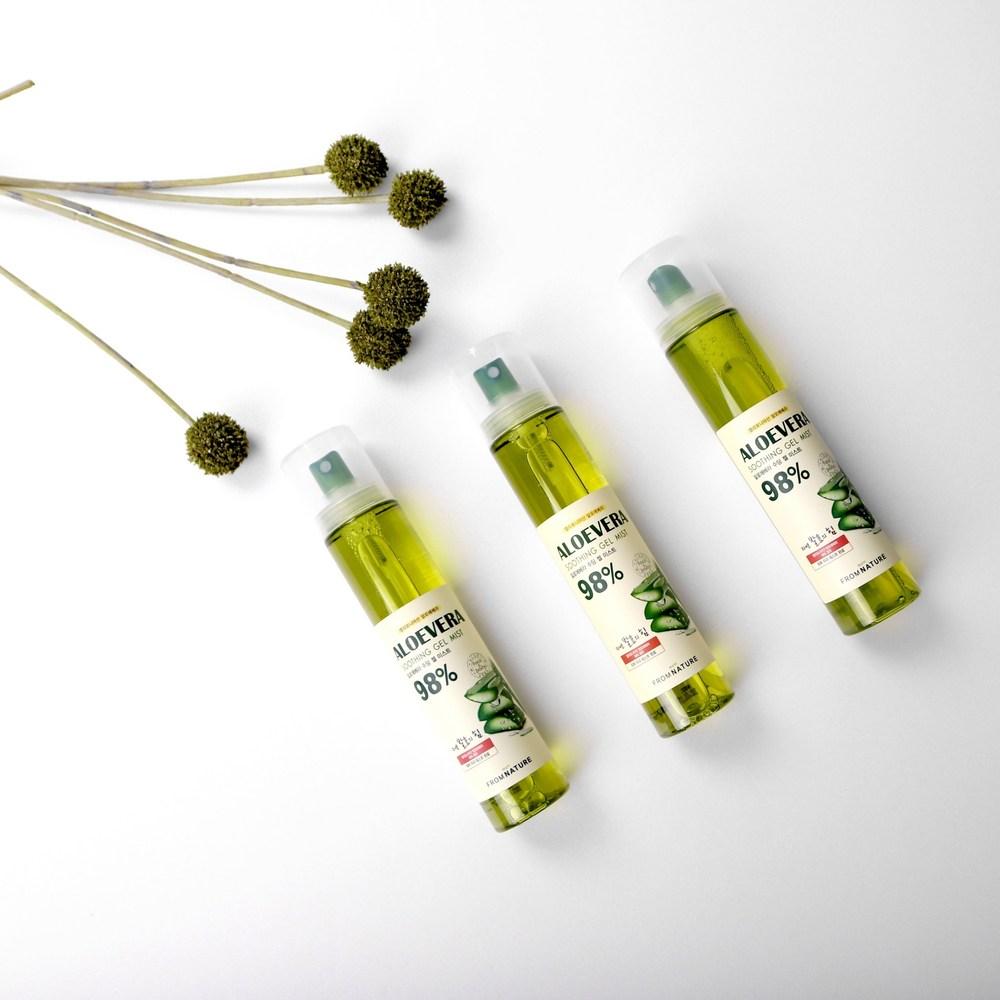 From Nature Gel apaisant à l'aloe vera, 120 ml, 1 unité