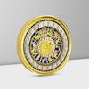 Diamonds, zodiac signs, creative coins, gifts for girls, complete set, vintage style, gold-plated coins, gifts, creativity, collectibles