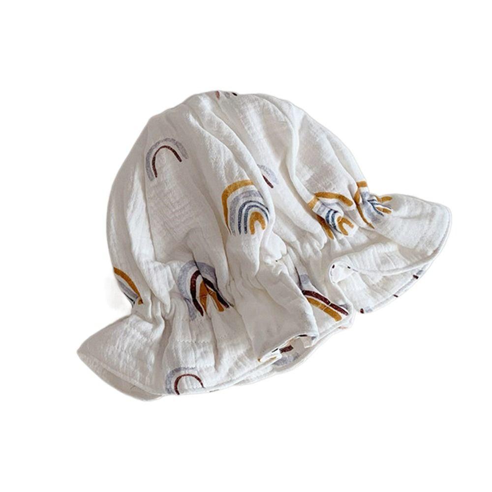 Summer Soft Princess UV Protection Panama Cap Sun Cap Newborn Baby Hat Kids Bucket Hat