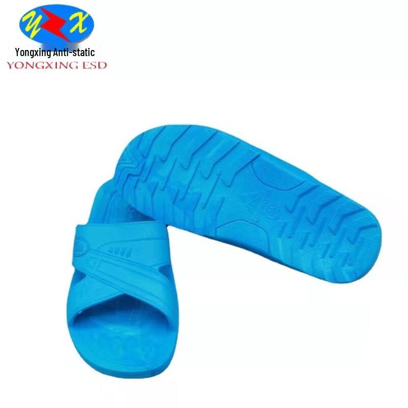 Дышащие антистатические рабочие тапочки Lanmei Qifang