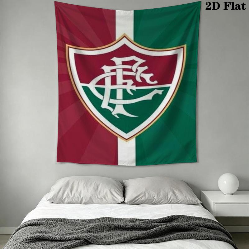 Fluminense Wall Tapestry Aesthetic Wall Hanging Printed Fabric Blanket Decorative Tapestries for Bedroom Living Room Home Decor