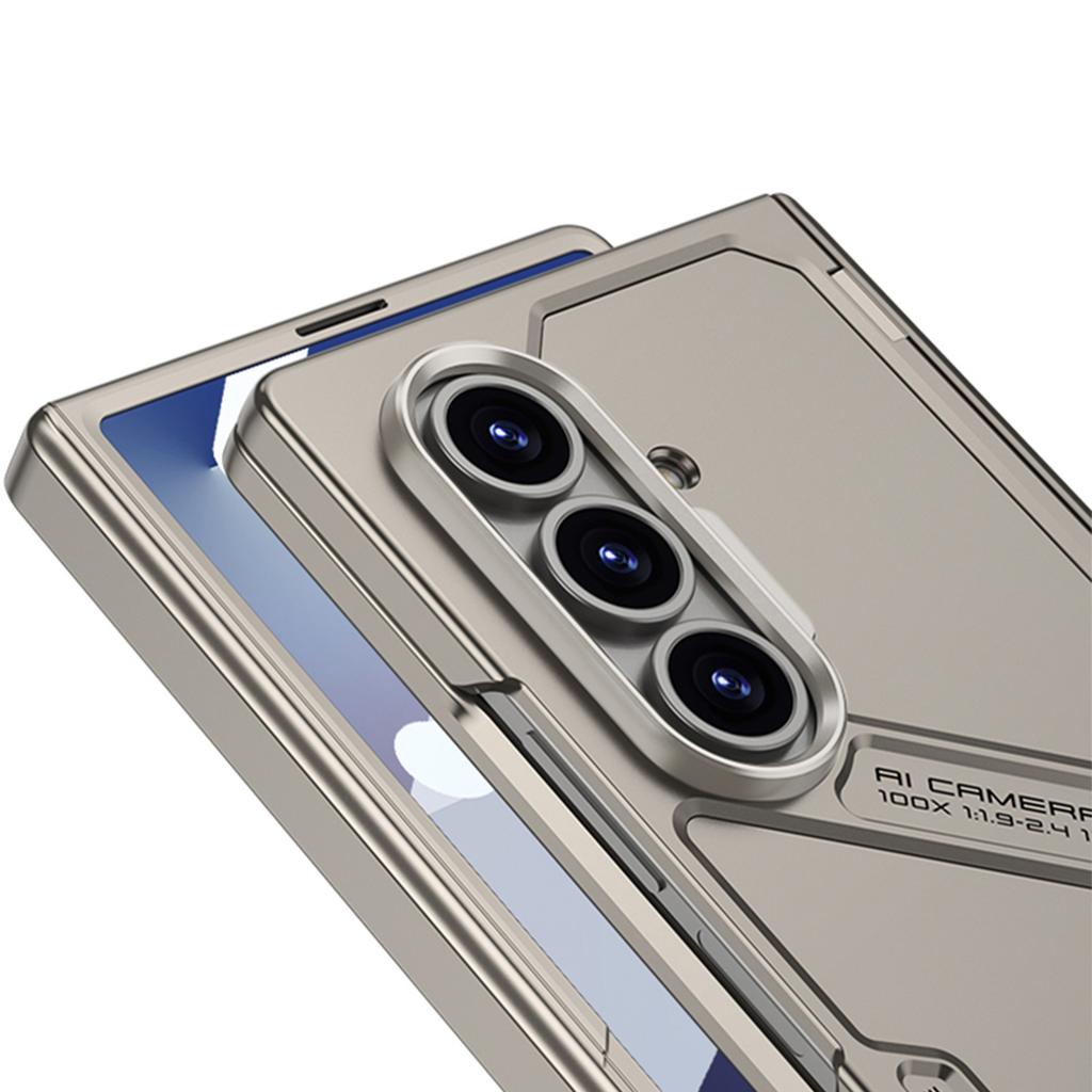 Samsung ZFold7 Mobile Phone Case High End Bracket Ultra Thin Fold6 Case Film Integrated with All Inclusive Anti Fall Hard Shell