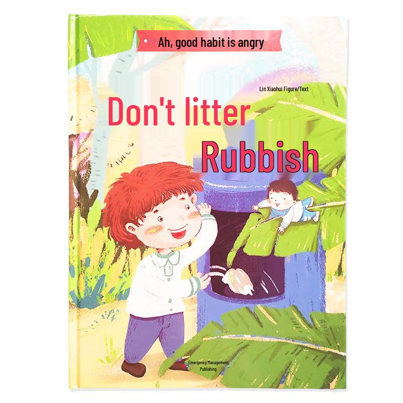 Children s Good Habits Picture Book - Don t Litter