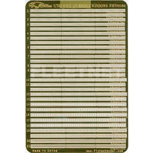 1/700 Japanese Navy Bridge Window