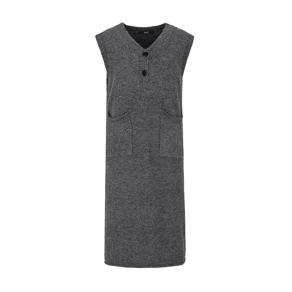 Платье-жилет Visit In New York (Vycok71) Black(39)/Fff