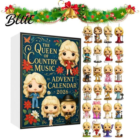 Advent Calendar Box 2026 Calendar Queen of Kids The Toys for Country Music 24 Days