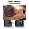 Extra Loud Alarm Clock with Bed Shaker for Heavy Sleepers Adults Kids Teenagers