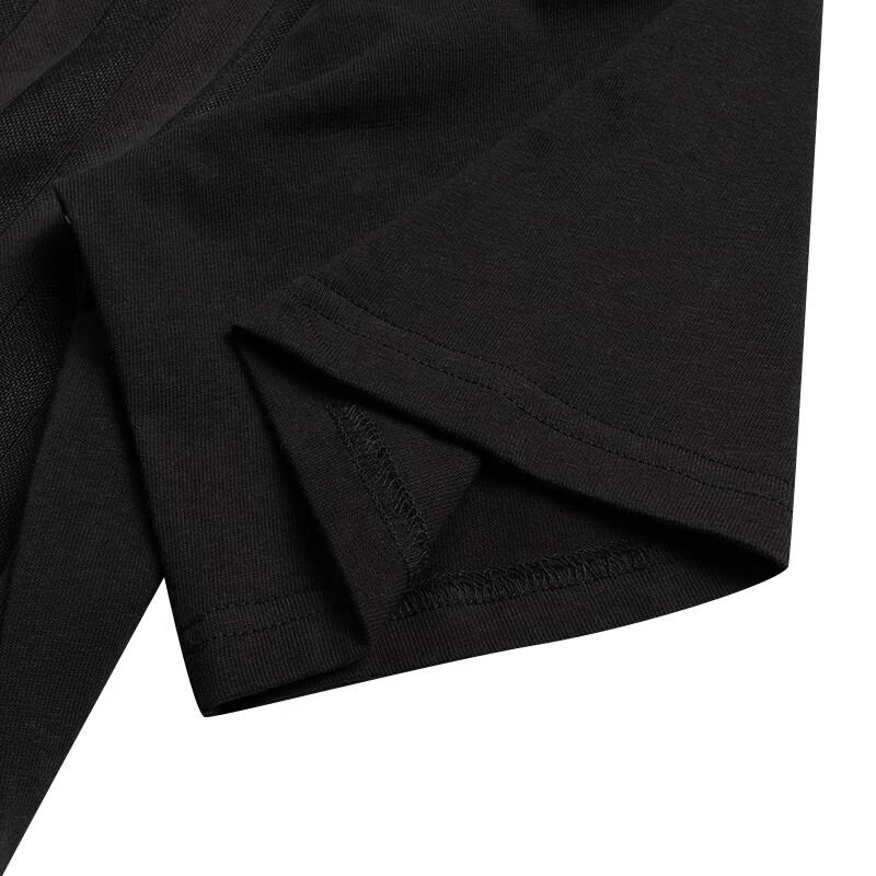 Puma Fashionable Versatile Soft Loose Short Sleeve Polo Shirt Unisex Tops Black 633071-01