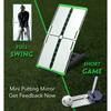 Mini Putting Mirror for Proper Alignment Acrylic Portable Putting Mirror Training Aid Improved Accuracy Indoor Outdoor Practice