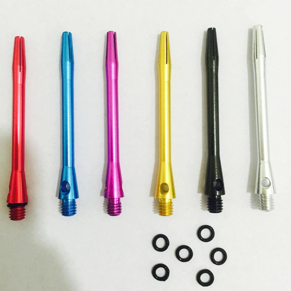 Buy 10 Pcs 54mm Length Aluminum Dart Shafts Random Color 2BA Dart
