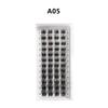 Natural Soft Self-Grafting Single-Cluster Segmented False Eyelashes Diy Eyelashes