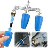 Pressures Washer Nozzle 4000 PSI Triple Nozzles Pressures Washer Turbine Sprayer Nozzles for Garden/Vehicle/Furniture Cleaning