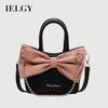 Korean Version Light Luxury Fashion Handbag Unique Bow Commuter Shoulder Bag