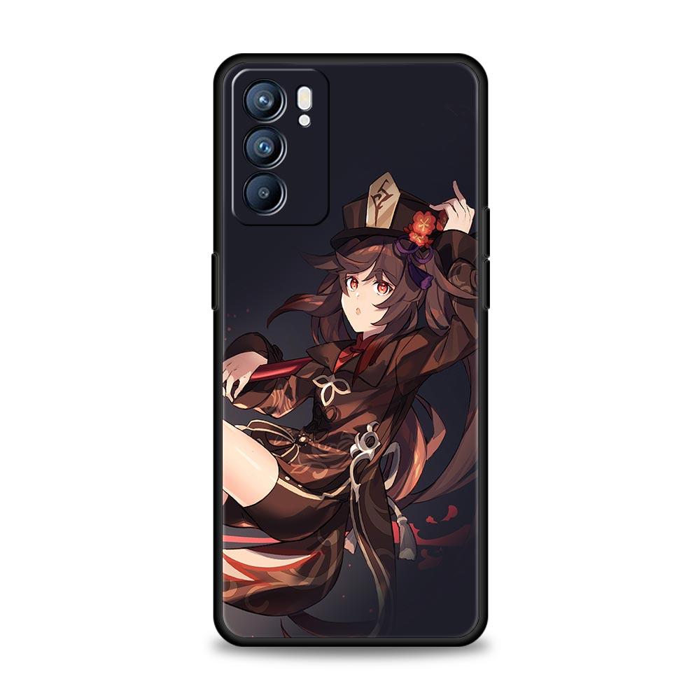 

Чехол Genshin impact Baizhu для Oppo Reno8 Reno7 Reno6 Pro Plus A54 5G Find X6 X5 A53 A52 A9 A15 A95 A17 A16 A76 A74 A57 Oppo A53