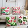 Summer Fruit Watermelon Pattern Cushion Cover For Pillow Printing Sofa Decoration Home Car Room Coffee Office Nordic Simplicity
