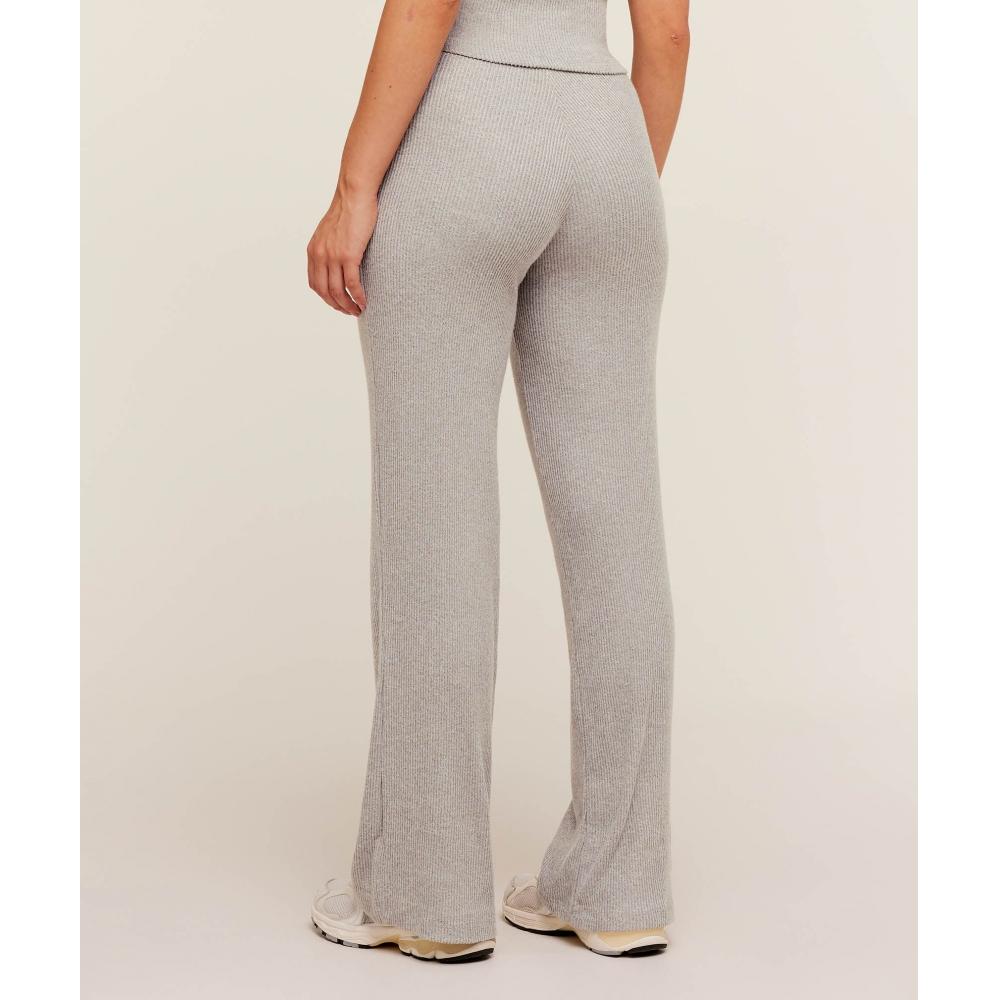 Gymshark Supersoft Straight Leg Pant Light Grey Core Marl B4c2i Gbcn
