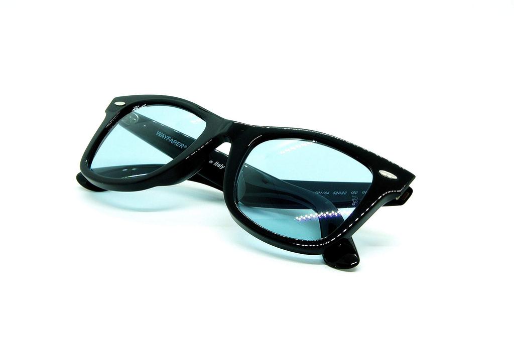 Ray-Ban RB2140F Sunglasses Black / Blue Grey 901/64 Size 52