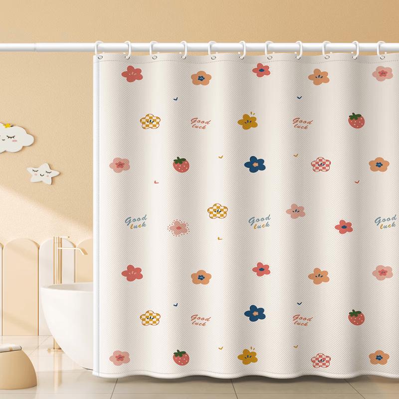 MDNG Lucky Flower Shower Curtain