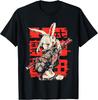 T-shirt Bunny Girl Cyberpunk Esthétique Techwear Harajuku Manga Anime
