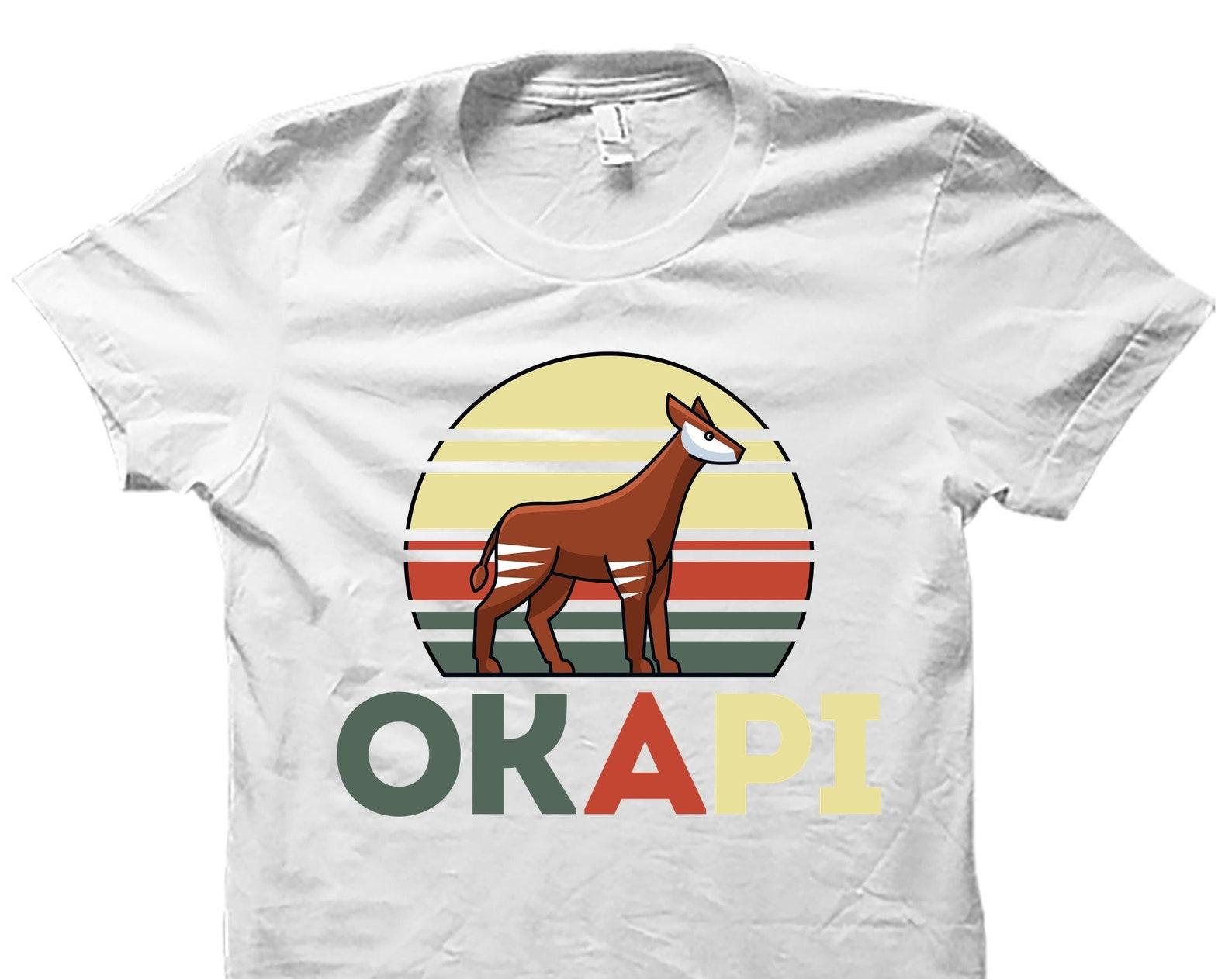 Okapi Shirt. Okapi Gift. Okapi Lover Shirt. Okapi Lover Gift. Okapi Fan Shirt. Okapi Fan Gift. Safari Shirt. Safari Gift. Africa #OS4879 S