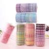 Korean Plaid Washi Tape Set: Creative DIY Grid Journaling Stickers