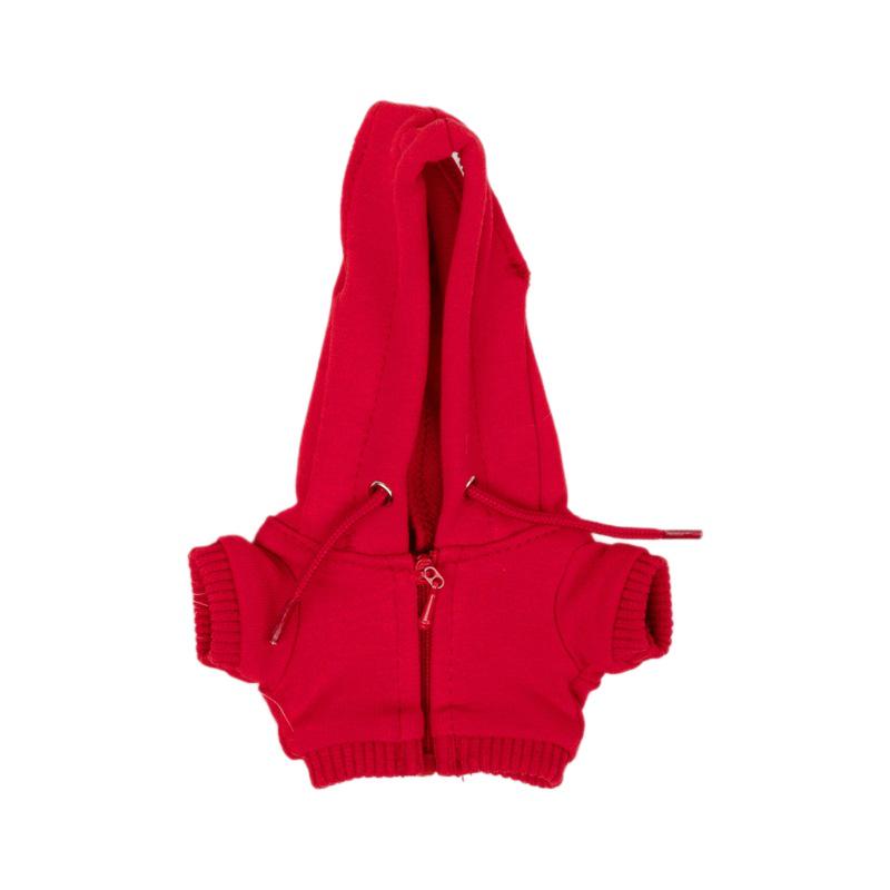 17CM Labubu Macaron Hettegenser: Allsidig, Søt, Genser med glidelås til dukker