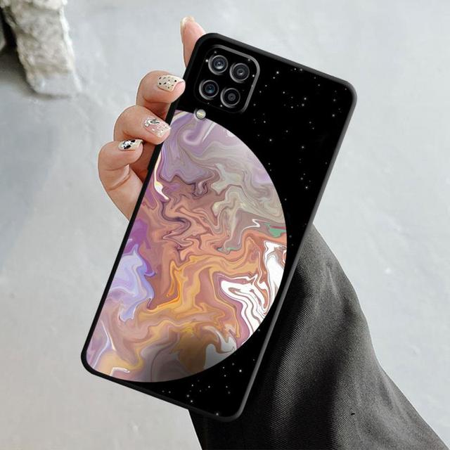 Phone Shell For Samsung Galaxy A70 A70s A50 A30s A04s A20s A20e A02 A02s A03 A42 M52 M31 M04 Case Galaxy Celestial Body Love