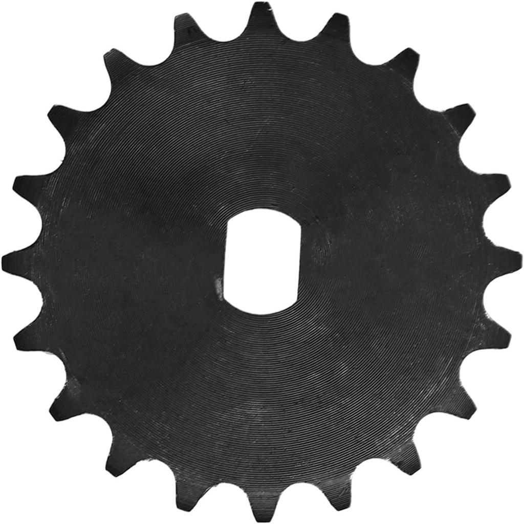 VGEBY Motor Sprocket, 420 20 Tooth Sprocket High Reliability Carbon Steel 420 Chain Sprocket Fit for MY1020 Geared Motor 420 Chain Sprocket 16 Tooth