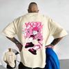 New Hot Summer Anime Itadori Yuji Jujutsu Kaisen Printed Graphic T-shirt Unisex Hip Hop Streetwear Oversized T-shirt Breathable Streetwear Casual Tees