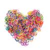 600pcs Elastic Colorful Rubber Loom Bands for Boy Girl Kids Weaving DIY Craft Gift Bracelet Jewelry Making Accessories Supplies