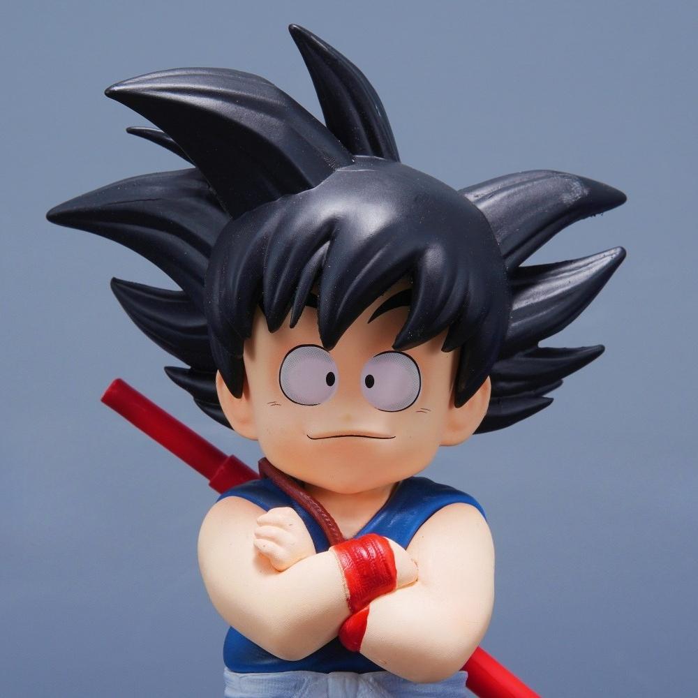 14cm/5.51in Anime Figure Childhood Goku Action Figures Pvc Statue Desktop Ornamen Collection Model Toys Gifts