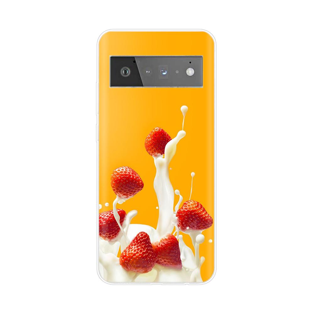 For Google Pixel 6 Pro Case Silicone Soft Clear TPU Phone Cover for Google Pixel6 Pixel 6 Pro 6A Case Pixel6A Cover Bumper Coque