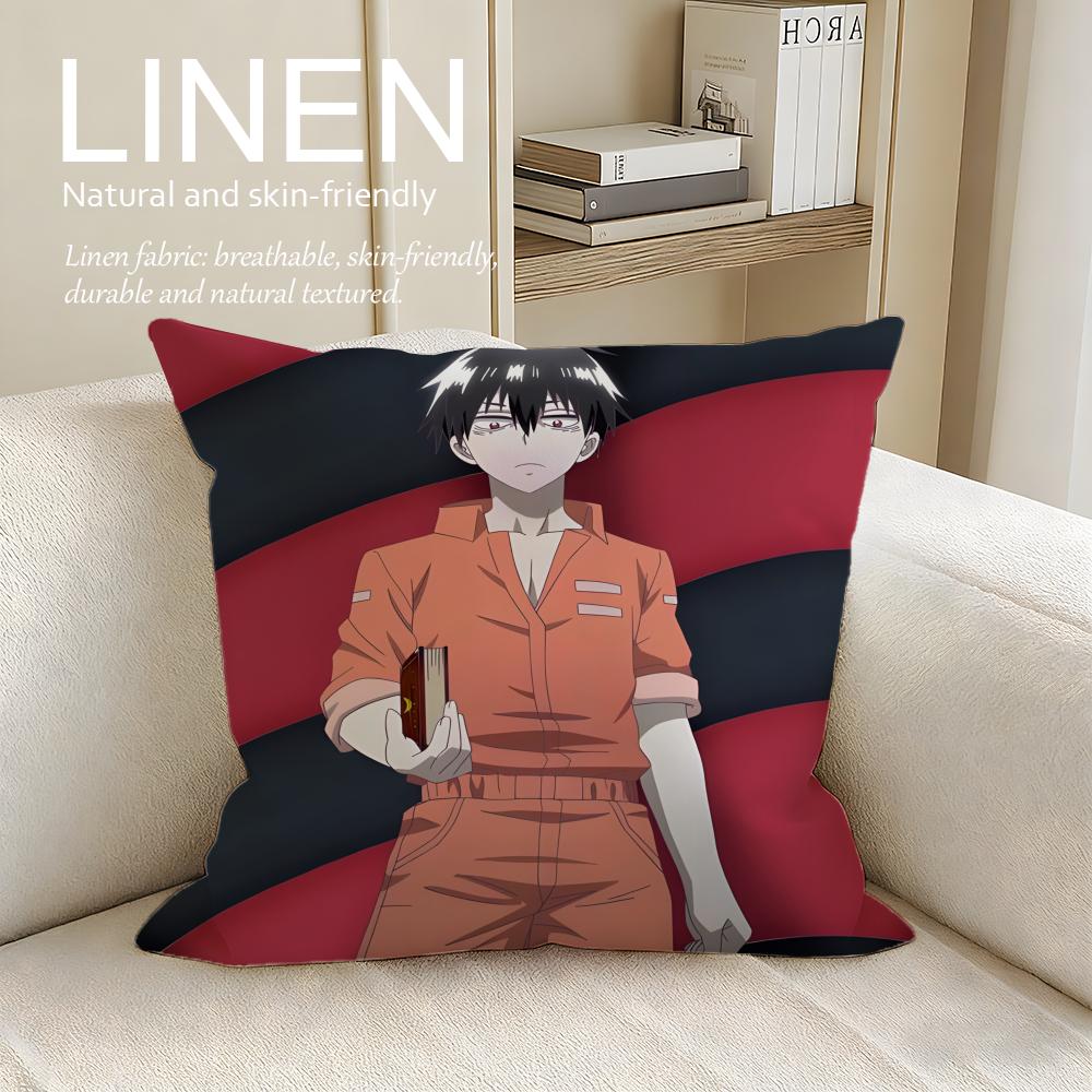 Fantasy Blood Lad Cushion Cover Pillowcase Set Pcs X X Breathable Washable Sofa Cushion Cover