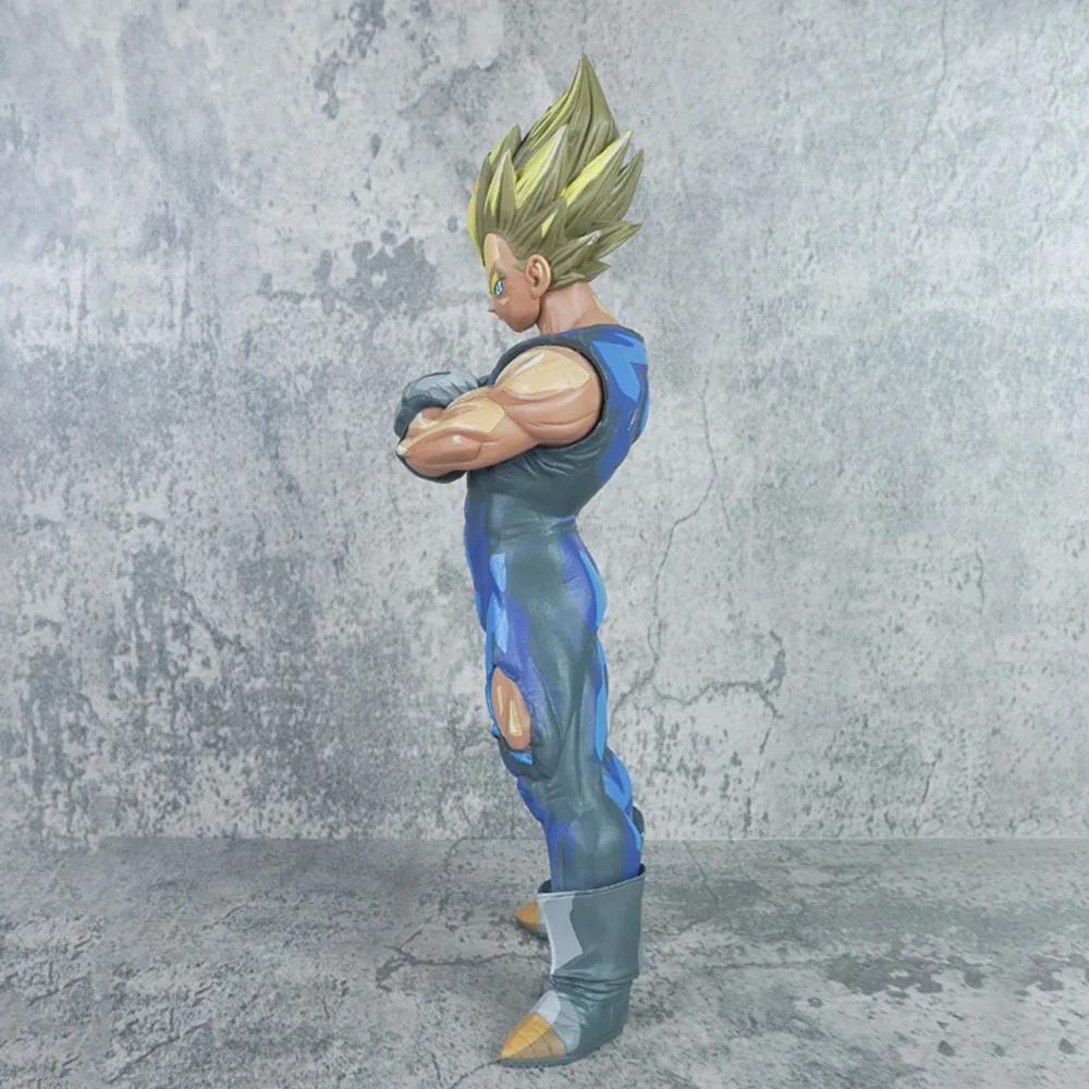 Dragon Ball Z Majin Vegeta Figuras Anime DBZ Super Saiyan Action Figure Toys 30cm Collection Model Gift for Children Ornaments